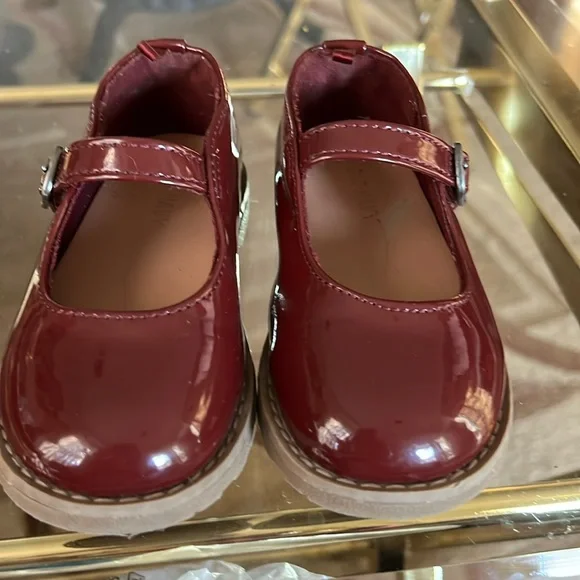Old Navy Shoes Old Navy Little Girls Burgundy Mary Jane Shoes
